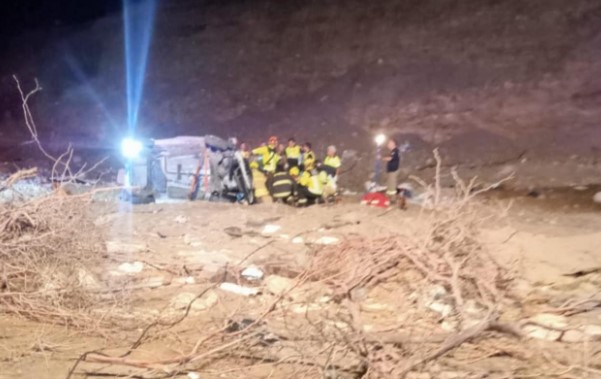 Tragedia en Villa Frontera: Un muerto y dos graves al desbarrancar un auto