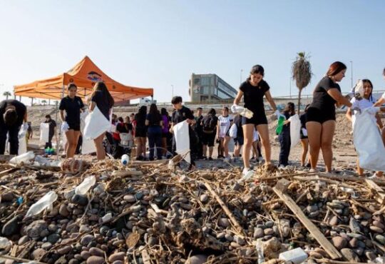 Más de 500 personas sacaron 20 toneladas de basura del Chinchorro
