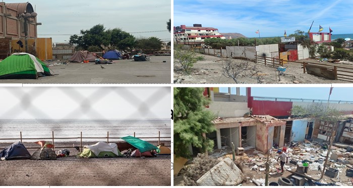 Arica amenazada por los llamados “resorts” de migrantes ilegales