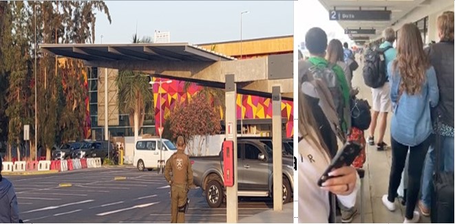 Preocupación por alarma de bomba en el aeropuerto Chacalluta