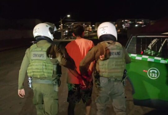 Patrulla Centauro de Carabineros recuperó auto robado este domingo en Arica