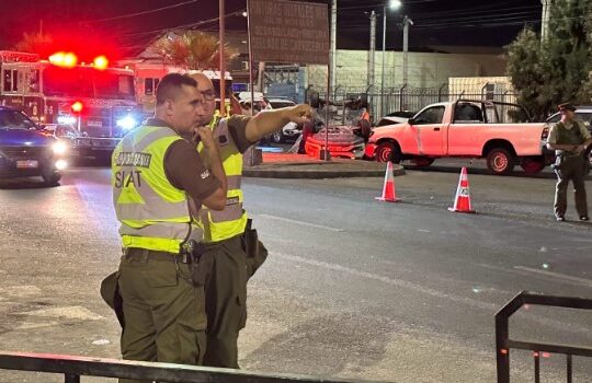 Carabineros de la SIAT Arica investiga choque con una víctima fatal en avenida Azolas