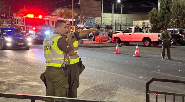 Carabineros de la SIAT Arica investiga choque con una víctima fatal en avenida Azolas