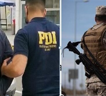 PDI y Ejército capturan en la frontera de Arica a extranjeros buscados por secuestro y homicidio .