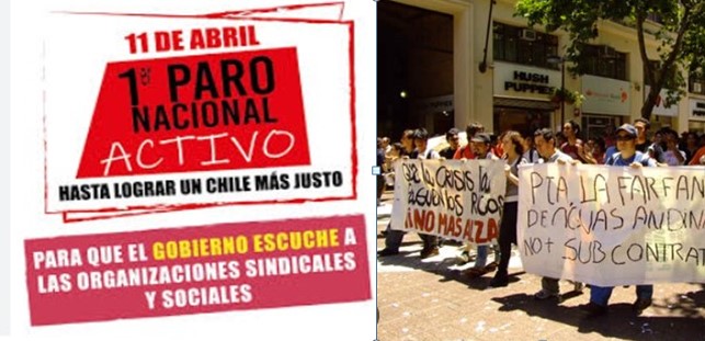 Este 11 de abril las y los trabajadores públicos paralizan su labores por 24 horas