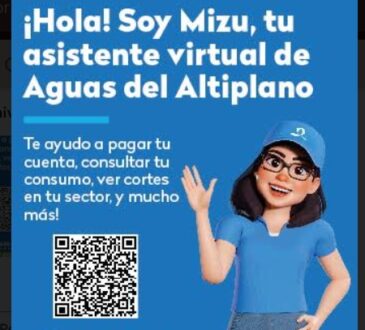 Aguas del Altiplano potencia atención remota a través de asistente virtual Mizu