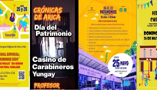 Entidades públicas y privadas abrirán sus puertas sábado y domingo por Día de los Patrimonios