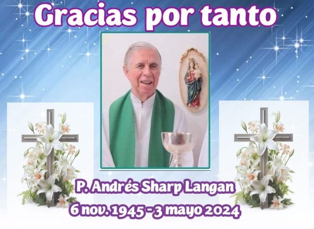 Iglesia Peregrina San Marcos: Un sacerdote santo partió al encuentro del Señor