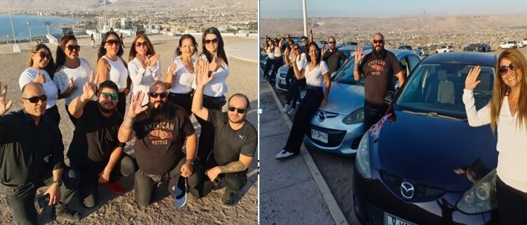 Los Ángeles de Arica tienen ahora hasta conductores de alquiler para evitar accidentes