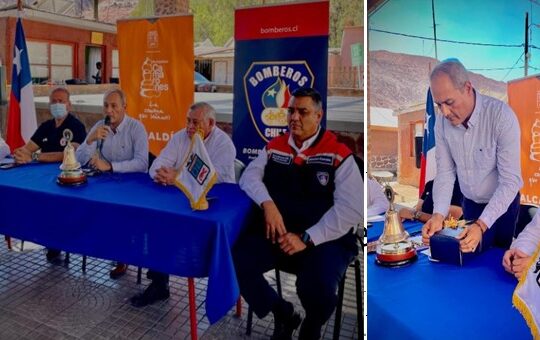 La comuna de Camarones creó su Primera Brigada de Bomberos