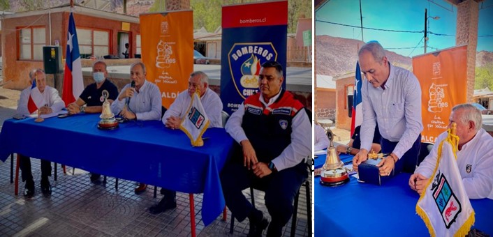 La comuna de Camarones creó su Primera Brigada de Bomberos