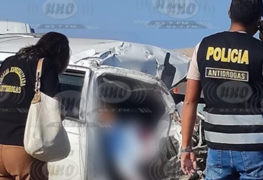 Narco tragedia: Mujer que venía a Arica en taxi murió en choque y tenía 5 paquetes de cocaína adherida al cuerpo