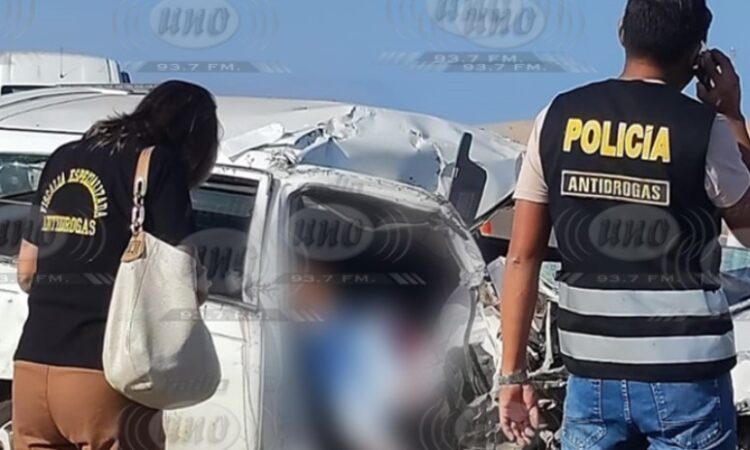 Narco tragedia: Mujer que venía a Arica en taxi murió en choque y tenía 5 paquetes de cocaína adherida al cuerpo