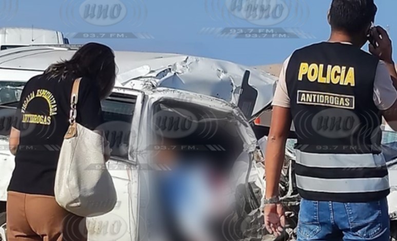 Narco tragedia: Mujer que venía a Arica en taxi murió en choque y tenía 5 paquetes de cocaína adherida al cuerpo