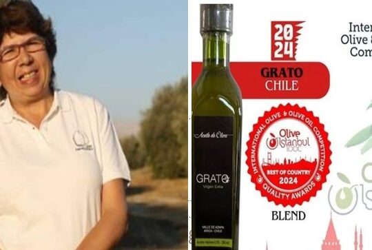 Olivicultora de Azapa fue reconocida en certamen internacional de Turquía