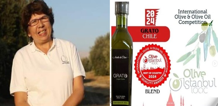 Olivicultora de Azapa fue reconocida en certamen internacional de Turquía