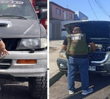 Ladrones de muerte: Carabineros recuperaron en tiempo récord tres autos robados