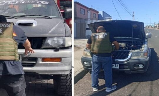 Ladrones de muerte: Carabineros recuperaron en tiempo récord tres autos robados