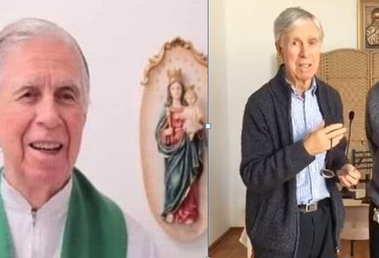 Comunidad ariqueña lamenta fallecimiento del sacerdote Andrés Sharp