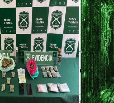 OS 7 capturó en Arica a Los Matrix banda que comercializaba droga por el cyber espacio