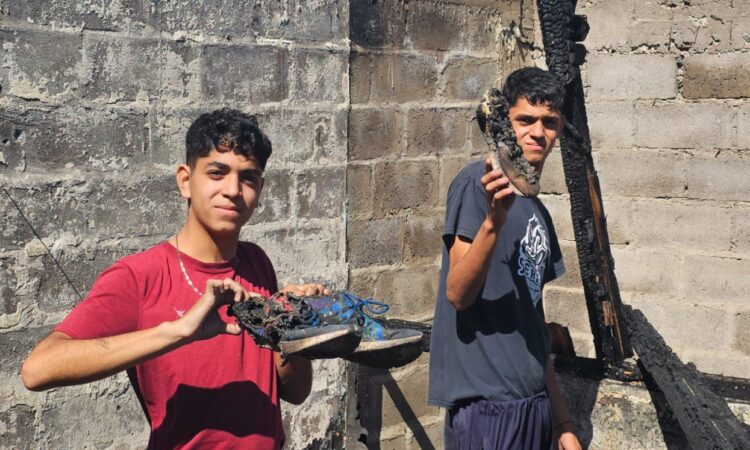 Incendio destruyó totalmente vivienda de destacados deportistas ariqueños