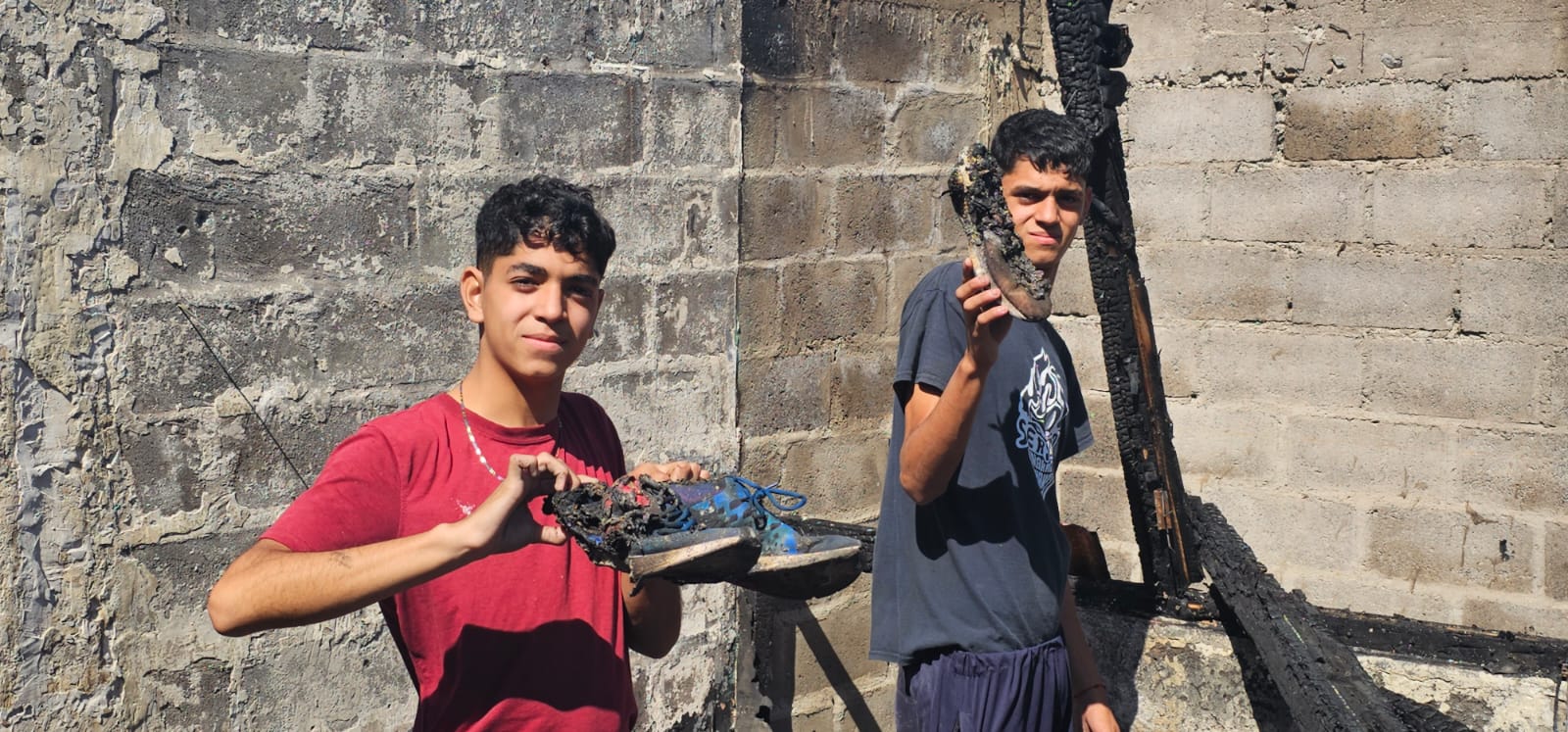Incendio destruyó totalmente vivienda de destacados deportistas ariqueños