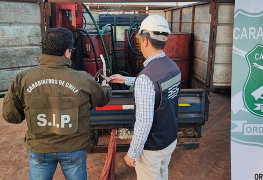 Capturados con Servicentro clandestino móvil en Lluta