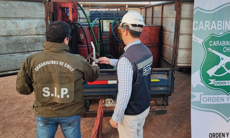 Capturados con Servicentro clandestino móvil en Lluta