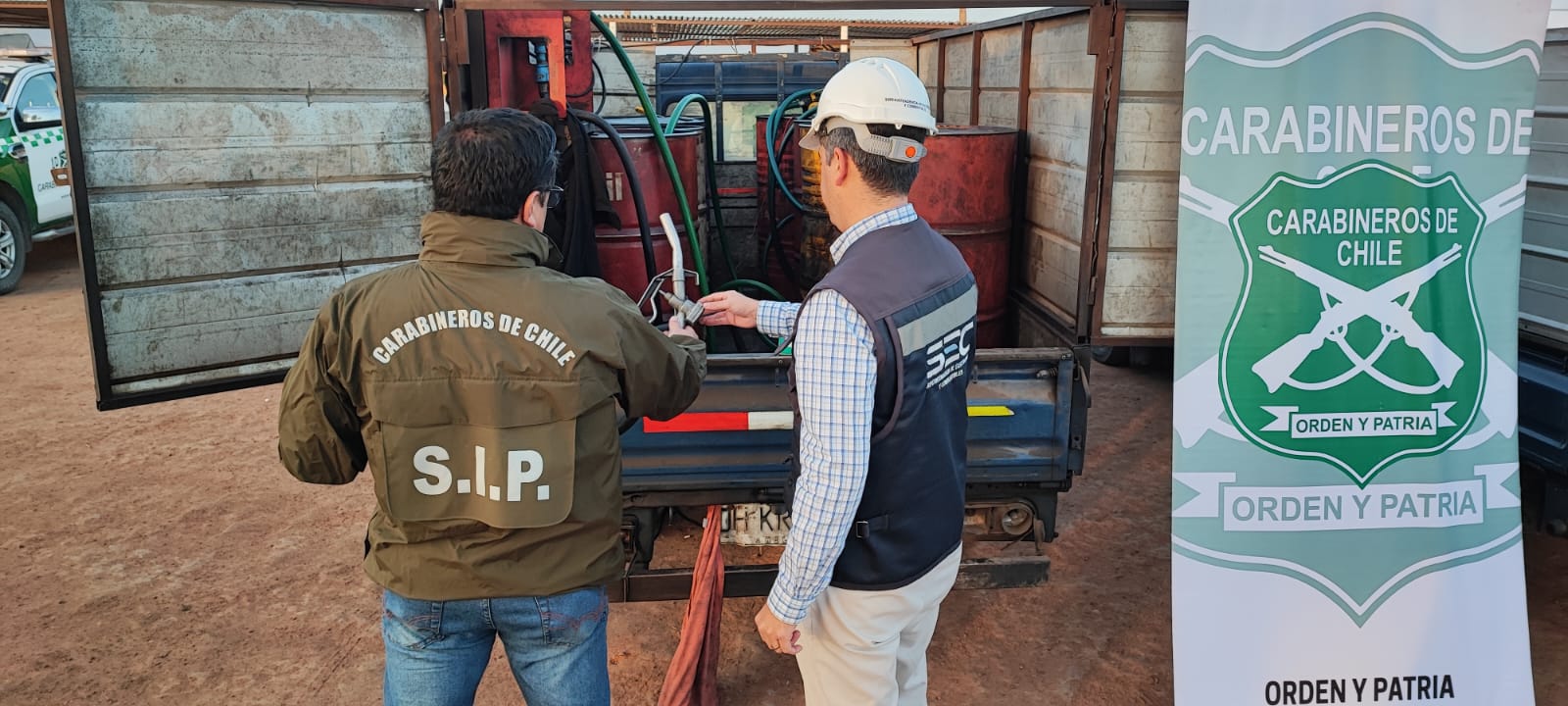 Capturados con Servicentro clandestino móvil en Lluta