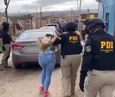 Dos peligrosas imputadas del Tren de Aragua declaran este lunes en juicio oral de Arica