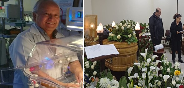 En la sede de COLMED Arica despidieron al médico y dirigente doctor Zenobio Cárdenas