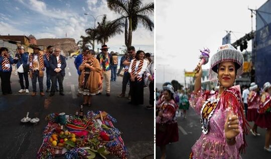 Con la tradicional Pawa se inició el Machaq Mara año nuevo 5.532