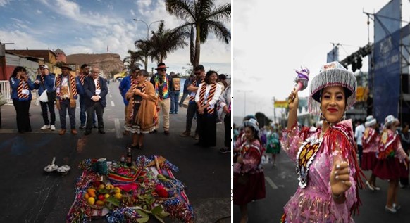 Con la tradicional Pawa se inició el Machaq Mara año nuevo 5.532