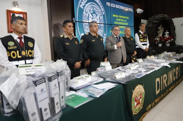 En Perú también le dan duro pero muy duro a la organización criminal “Los Gallegos”