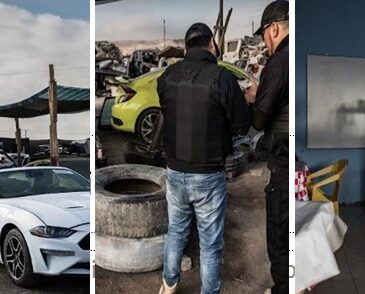 Carabineros e inspectores en batida a fondo a clandestinos de Villa Frontera en Arica