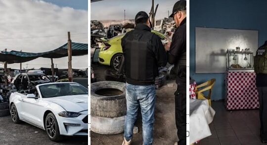 Carabineros e inspectores en batida a fondo a clandestinos de Villa Frontera en Arica