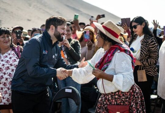 Presidente Boric encabezó entrega de terreno para nuevo Centro Logístico Agropecuario de Arica
