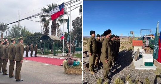 Carabineros de Arica y del país conmemoraron el Día del Mártir Institucional
