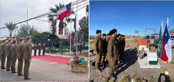 Carabineros de Arica y del país conmemoraron el Día del Mártir Institucional