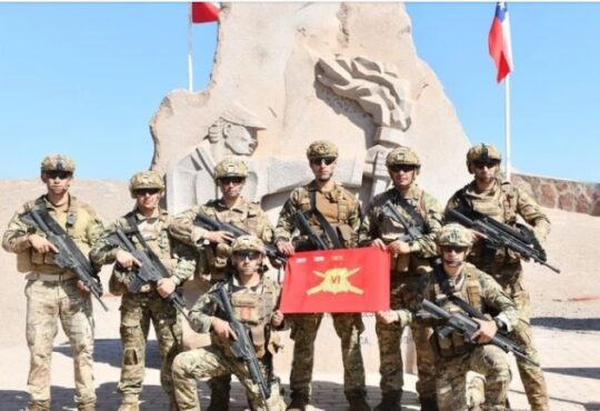 La VI División del Ejército ganó la Competencia  de Patrullas de la Infantería en Arica