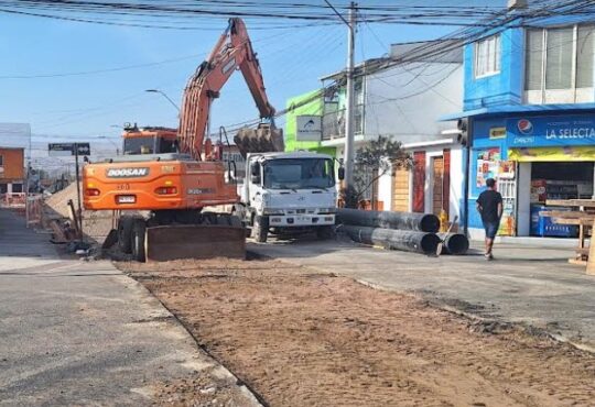 Por fin terminaron obras del colector público de Pedro Aguirre Cerda y ahora queda el pavimento