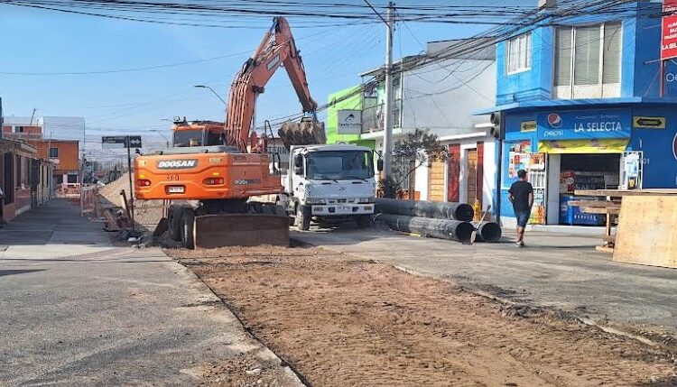 Por fin terminaron obras del colector público de Pedro Aguirre Cerda y ahora queda el pavimento