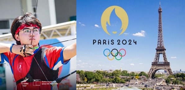 Ariqueño Andrés Gallardo primer deportista chileno para debutar en Paris 2024