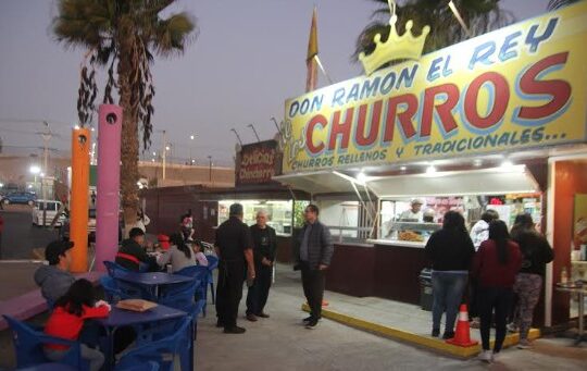 Se le vino la noche al Rey del Churro en Arica