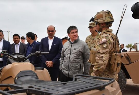 Delegado de Arica Ricardo Sanzana destaca inversión en resguardo fronterizo