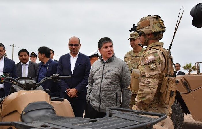 Delegado de Arica Ricardo Sanzana destaca inversión en resguardo fronterizo