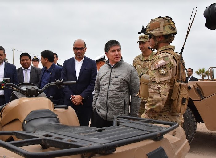 Delegado de Arica Ricardo Sanzana destaca inversión en resguardo fronterizo