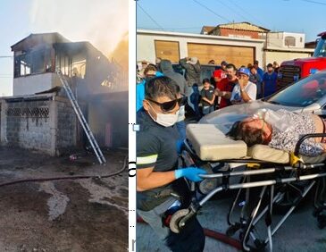 Dos casas destruidas y tres afectadas en incendio en Cerro La Cruz