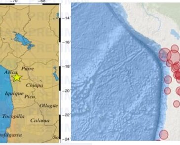 Sismo 4.8 sacudió a la región este sábado