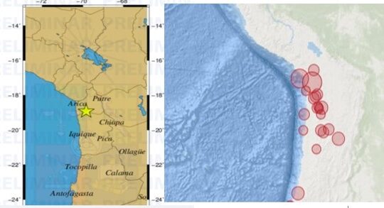 Sismo 4.8 sacudió a la región este sábado